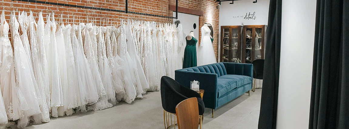 tips from a stylist steaming a wedding dress