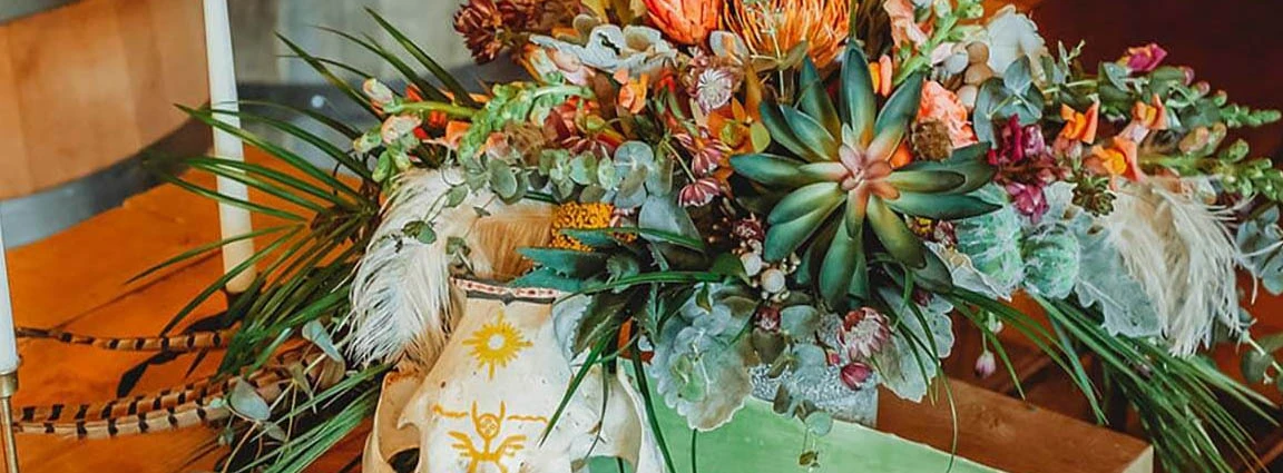 Boho floral inspiration for your Kansas City wedding
