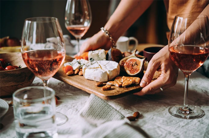 Bridesmaid Proposal Wine and Cheese Night