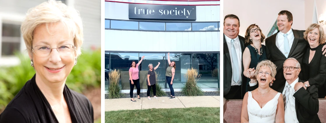 Meet Sue's family at True Society Grand Rapids