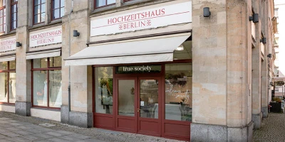True Society bridal shop located in Berlin Mitte, Germany