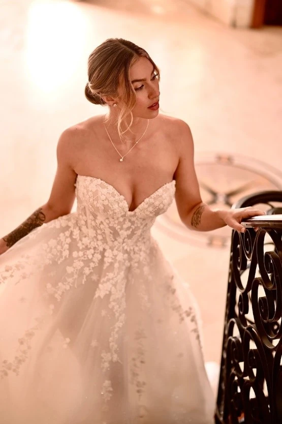 Achieve a Romantic Look Featuring Poofy Wedding Dresses Pretty Happy Love Wedding Blog Essense Designs Wedding Dresses