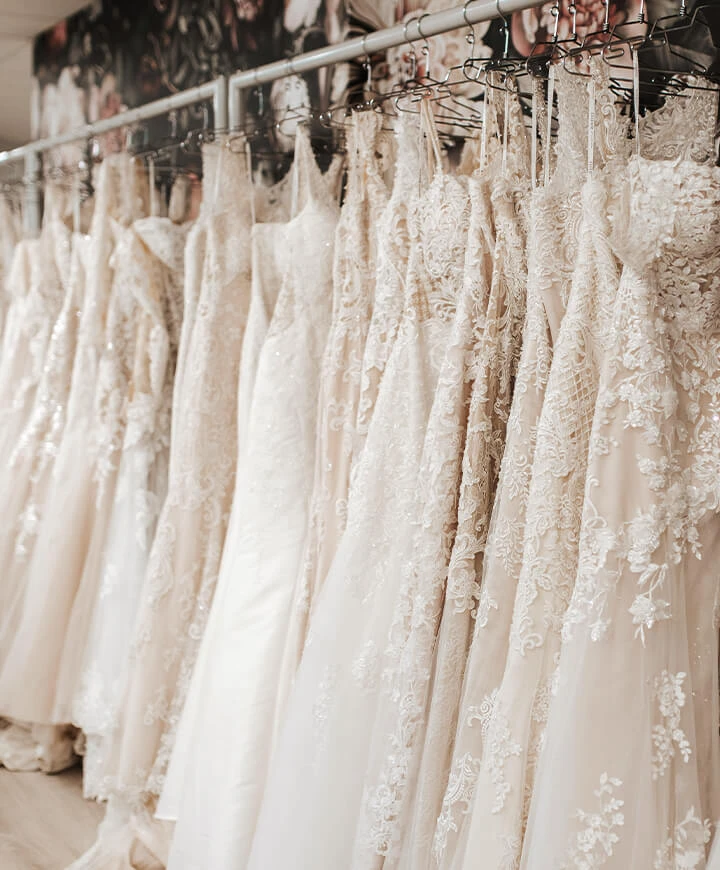 lenexa wedding dress rack