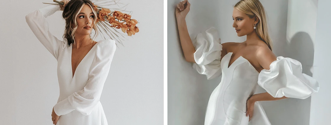 Minimalist Wedding Dresses: Simple and Stylish