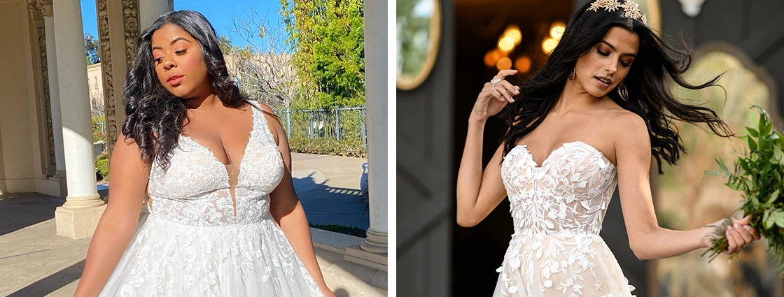 Straps Vs. Strapless Wedding Dresses: Which Will You Choose