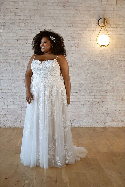 plus size a-line wedding dress - 7447+ by Stella York