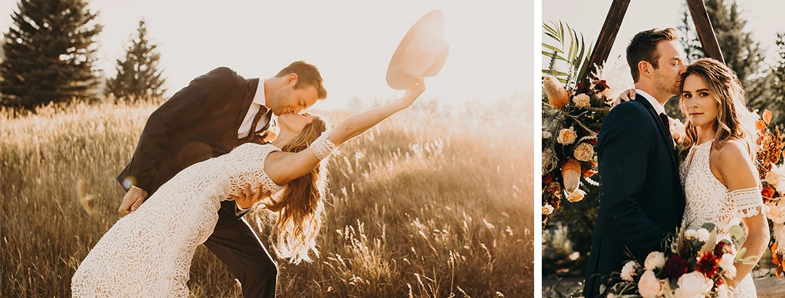 true bride mallory boho wedding