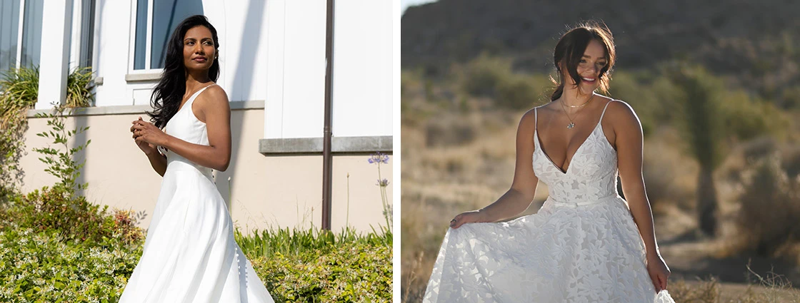 21 White Slip Dresses Every Minimalist Bride Will Love - Love