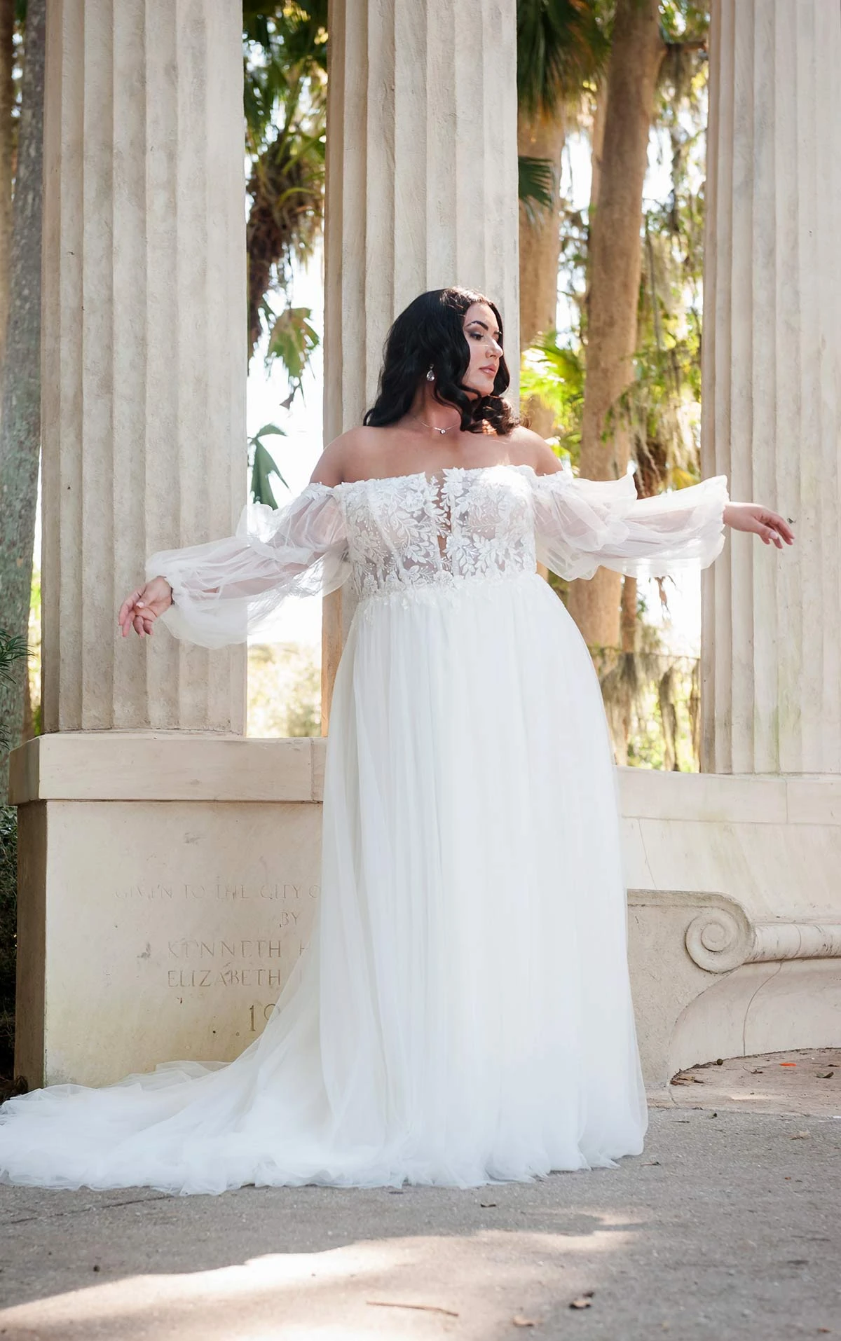 casual plus size winter wedding dress - 7573+ by Stella York