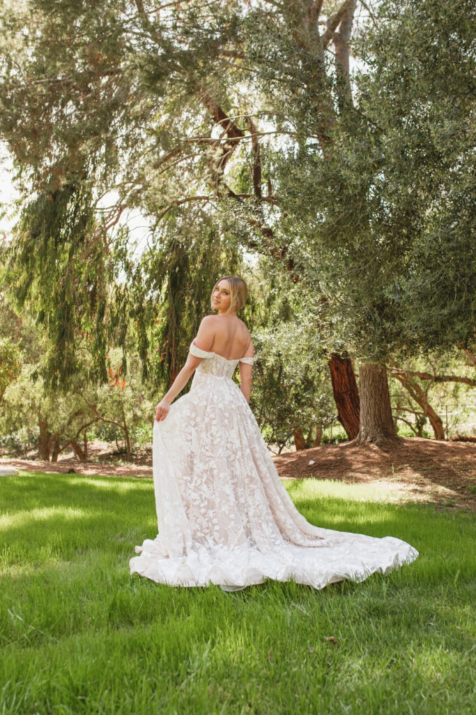 Find the Perfect Coloured Wedding Dress | East Rooted Florals