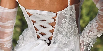 ultimate guide to wedding dress closures