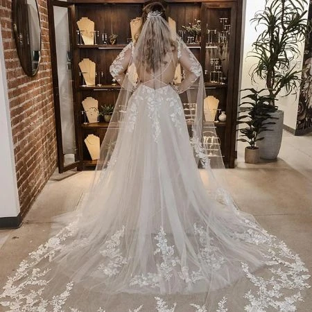 Wedding Dress with Veil