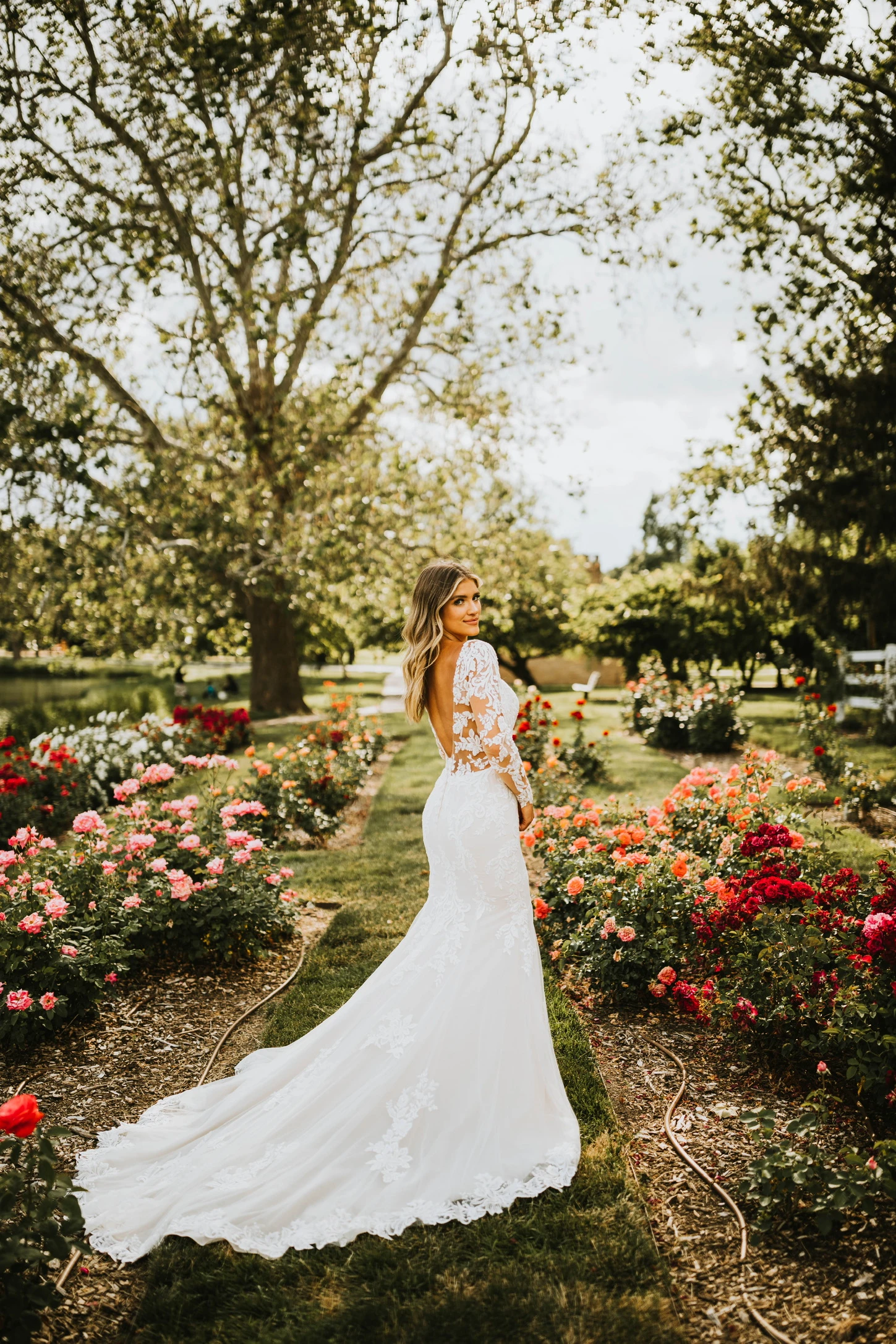 Long Sleeve Lace Wedding Dress