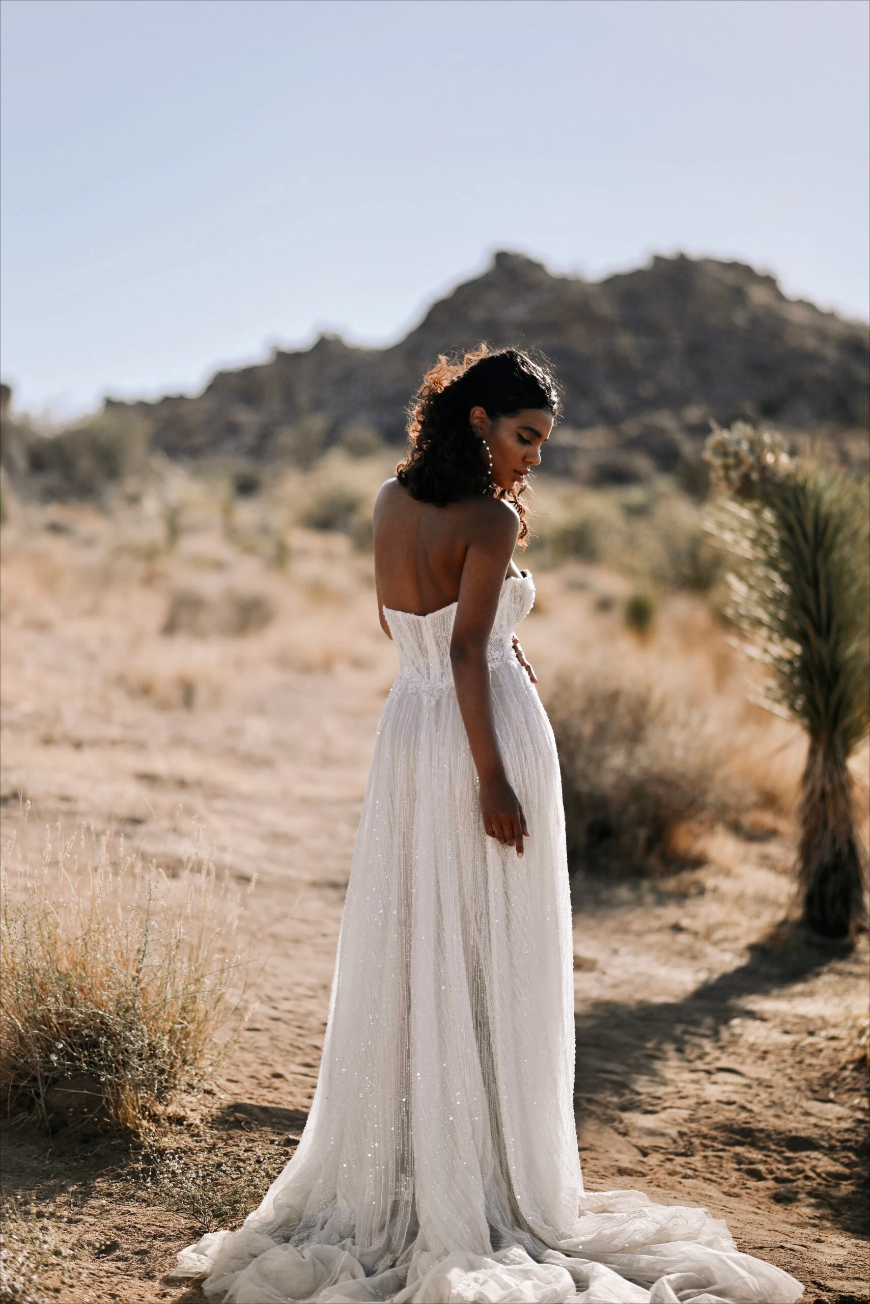 summer beach wedding dress - 1520 by Martina Liana