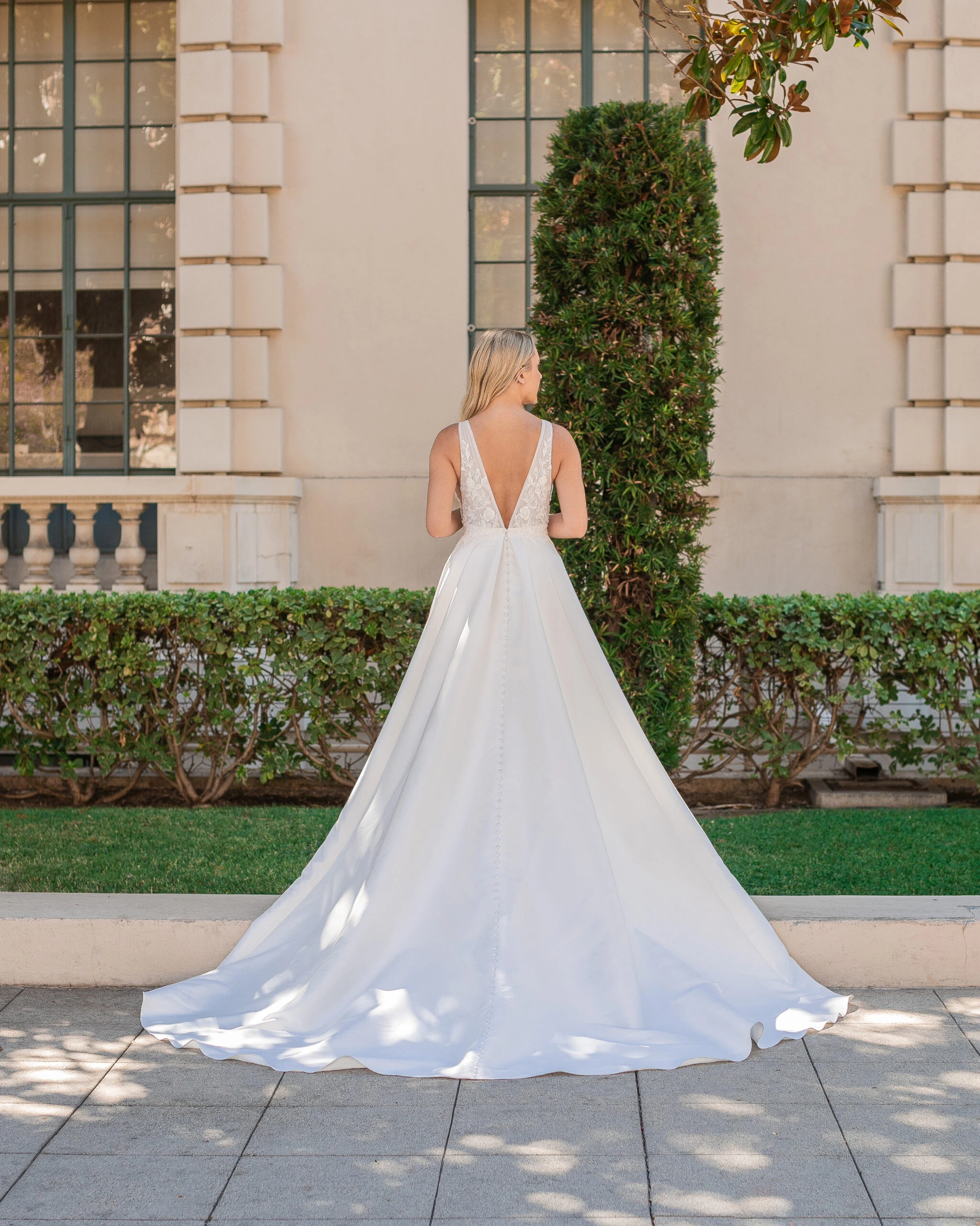 A-line Wedding Dress with Pockets - D3640 by Essense of Australia