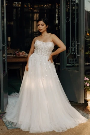 trends block - affordable wedding dresses