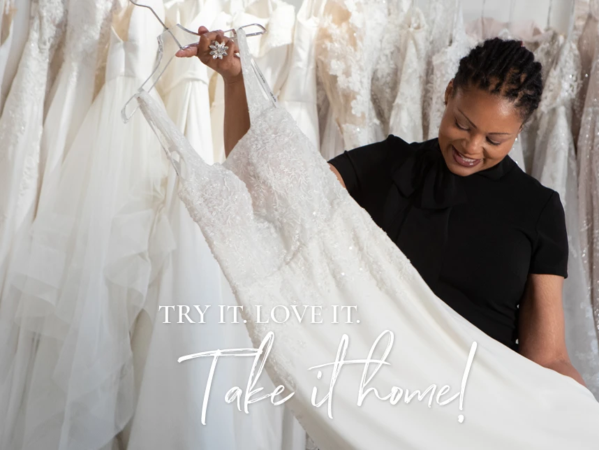 Off-the-rack wedding dresses at True Society