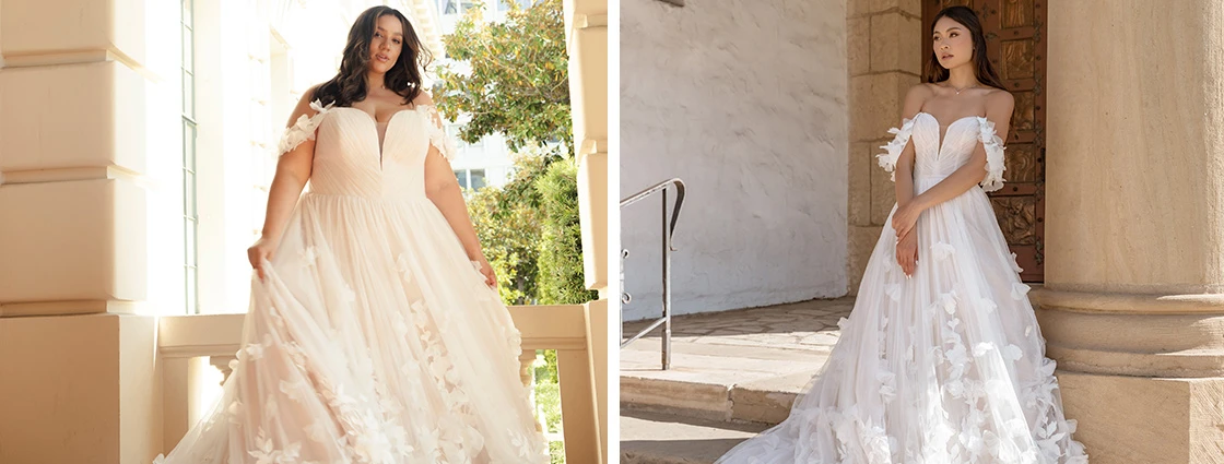 fairy tale ballgown wedding dresses blog - D3734 by Essense of Australia