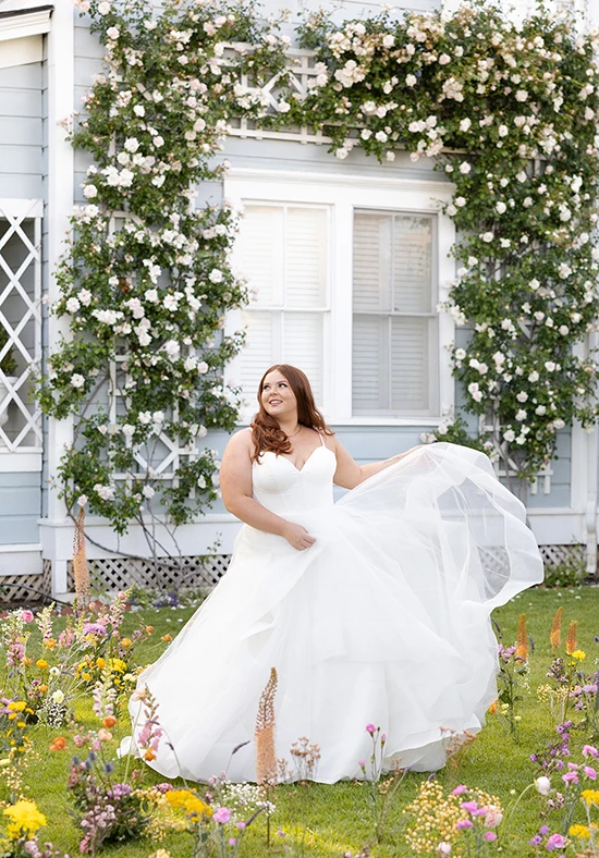 plus size ballgown wedding dress with sweetheart neckline - 7817+ by Stella York