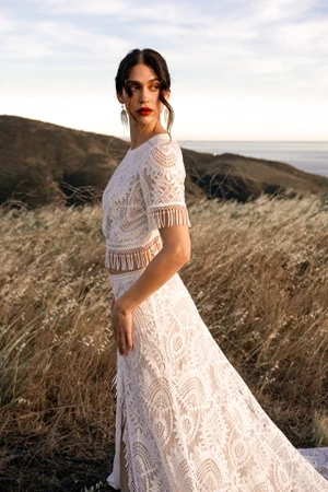 bohemian wedding dresses