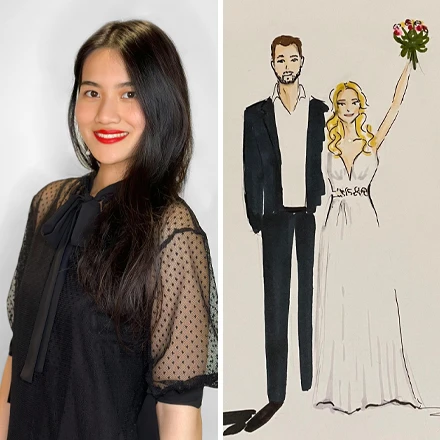 bridal illustrator headshot