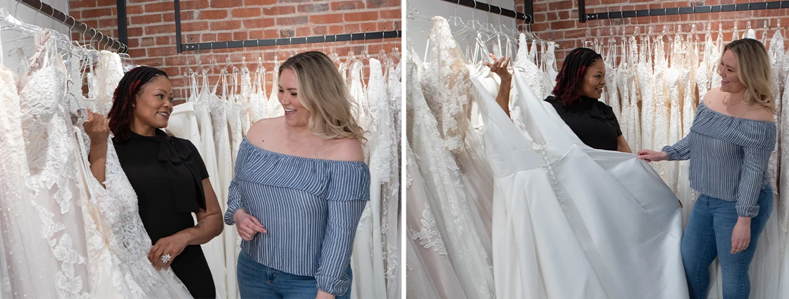 Made to order gowns vs. Off the rack gowns