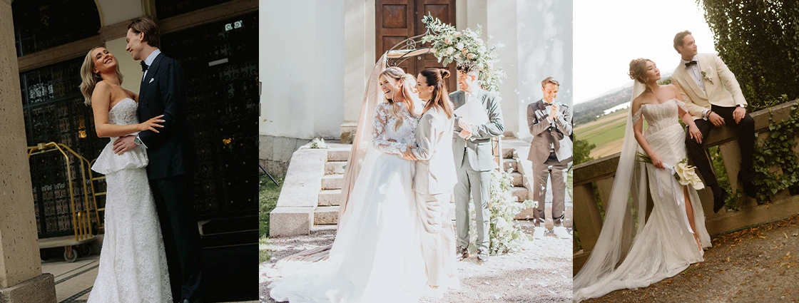 European Influencer brides