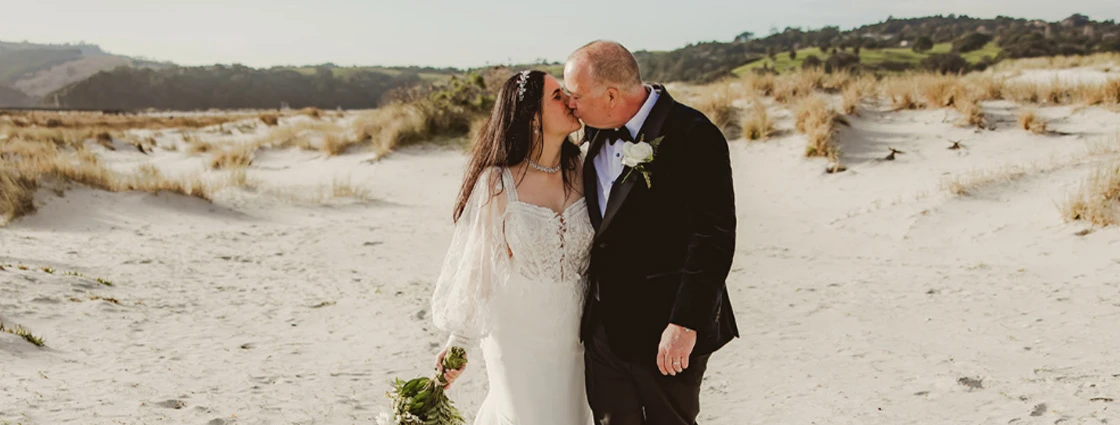 True bride Tanya and Dean