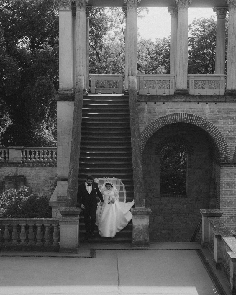 True bride Zübeyde posing with her husband