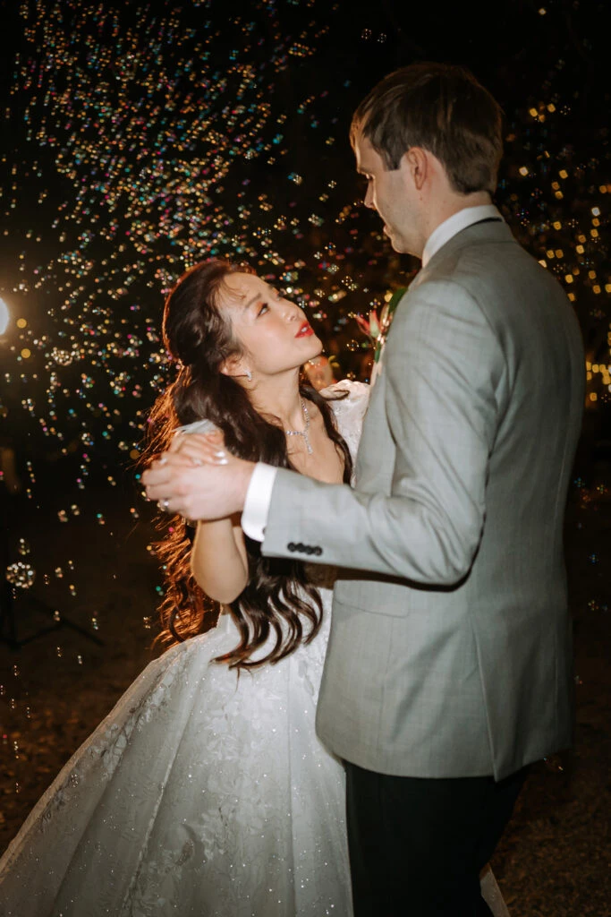 true bride Jess dancing with her husband
