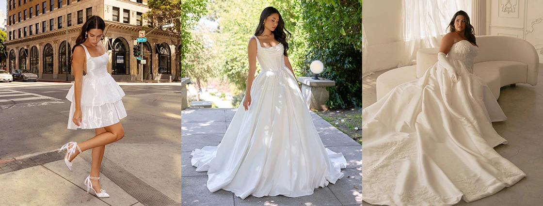 Wedding Dress Lengths: How to Choose the Right Hemline