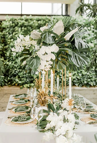 Wedding tablescape